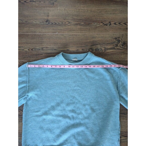 Rachel Comey Thayne Top Washed Indigo Blue 100% Merino Wool Size Small - Picture 11 of 13